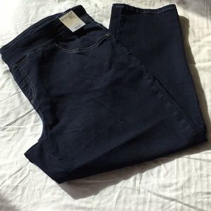 NWT Terra & Sky Pull On Jeans Size 1X Petite